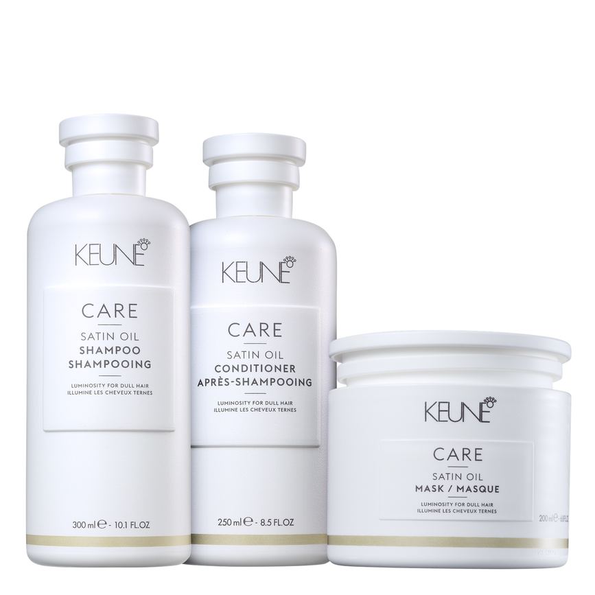 Kit Keune Care Satin Oil Tratamento Profundo (3 Produtos)