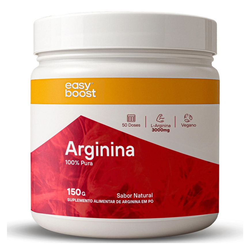 L – Arginina Easy Boost Arginina em Pó 3000mg 150g