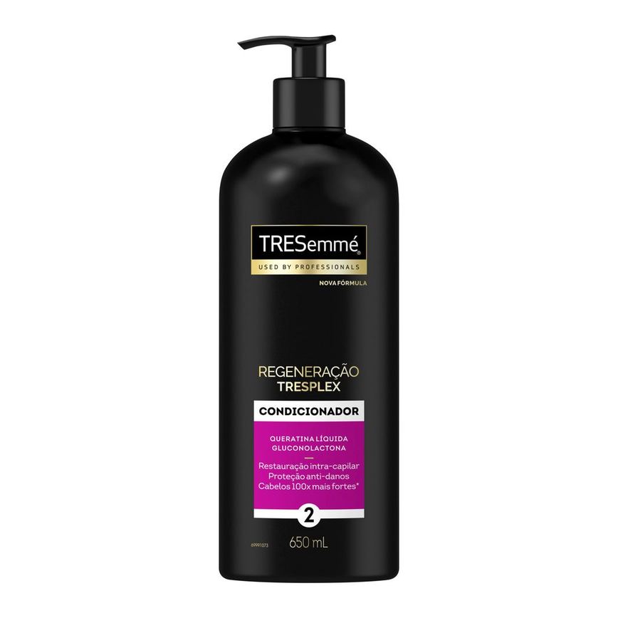 Condicionador TRESemmé TRESplex Regeneração Queratina e Gluconolactona 650ml