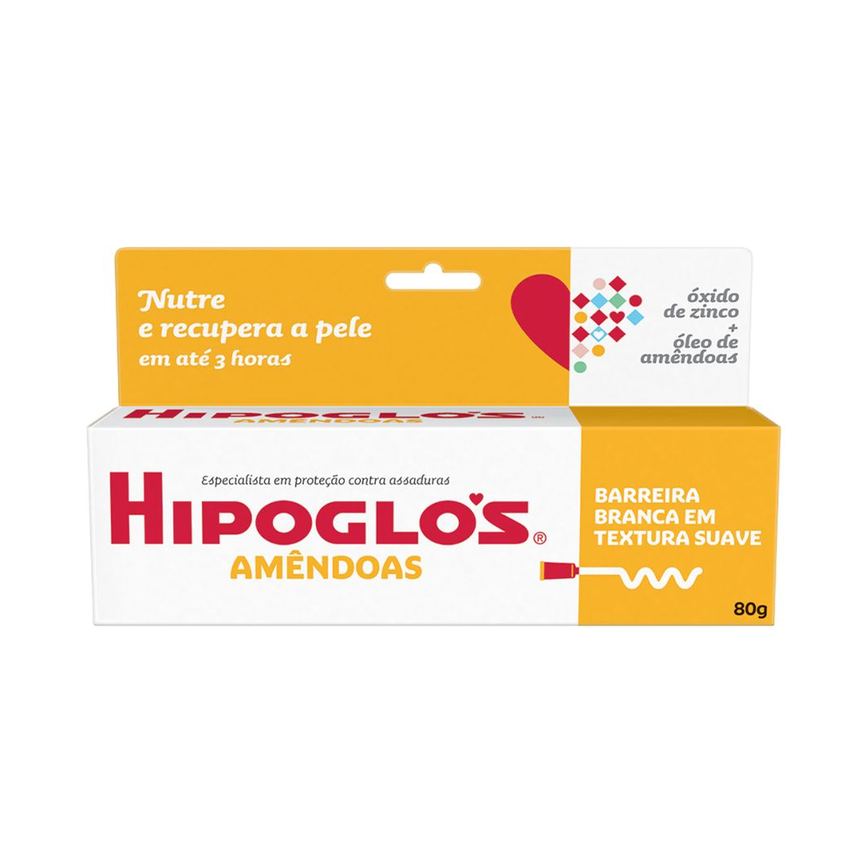 Creme Preventivo De Assaduras Hipoglós Amêndoas 80G