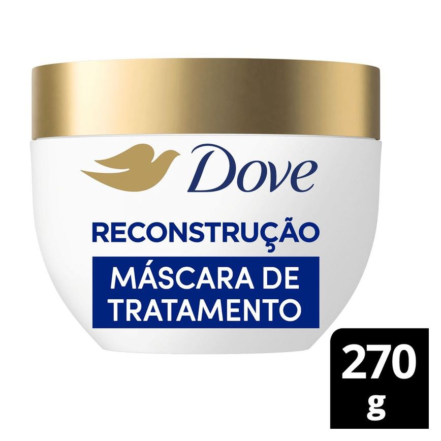 Máscara de Tratamento Dove Reconstrução + Aminoácidos 10 em 1 270g