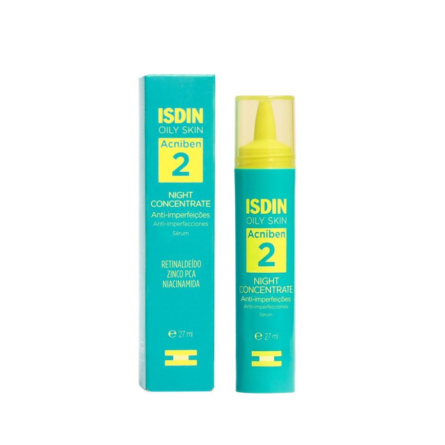 Sérum Facial ISDIN Acniben Anti Imperfeições Night Concentrate 2 27ml
