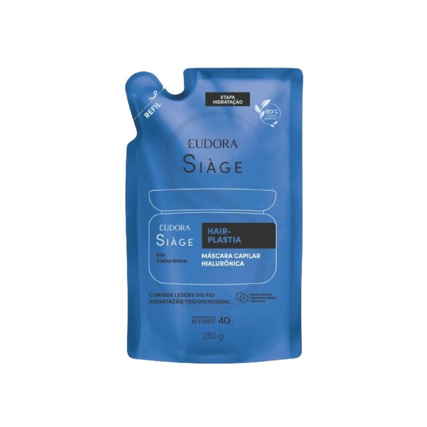 Máscara Capilar Eudora Siàge Hair-Plastia Hialurônico Refil 250g