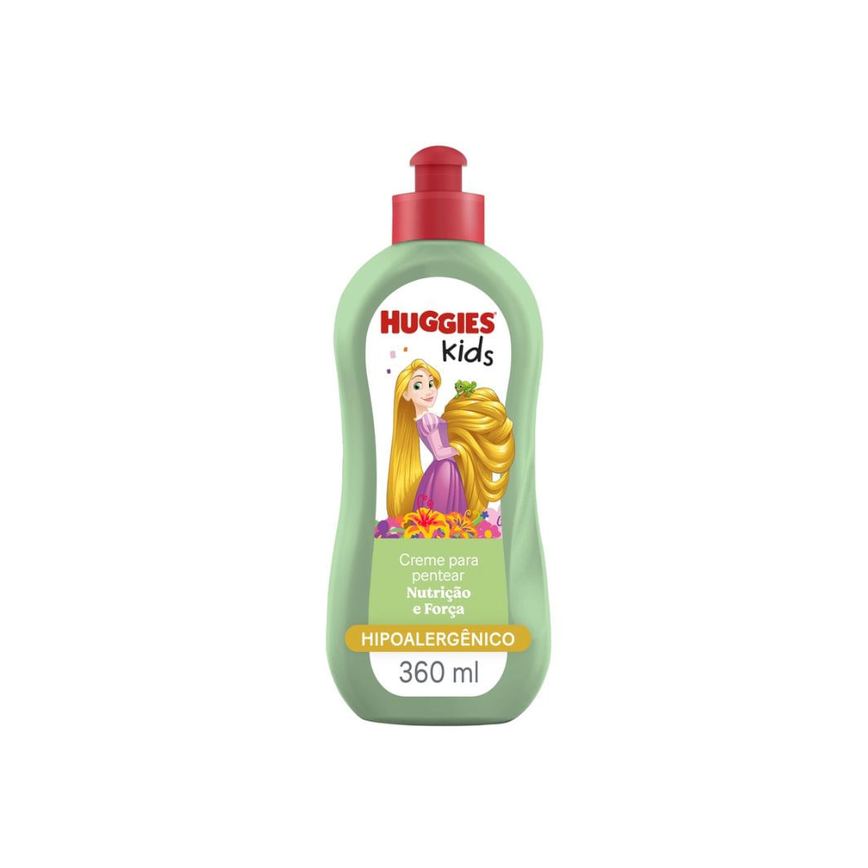 Creme para Pentear Infantil Huggies Kids Enrolados Nutrição e Força 360ml