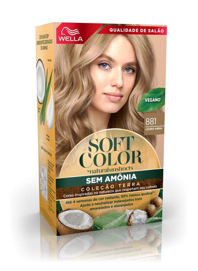 Tinta Soft Color Louro Areia 881