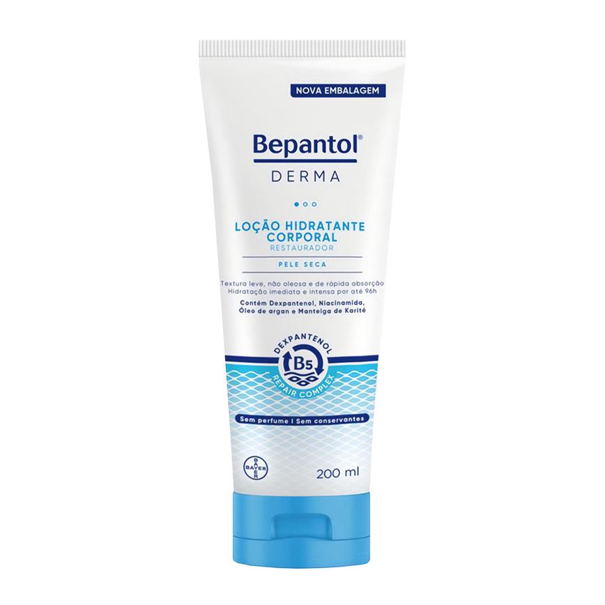 Loção Corporal Bepantol Derma Hidratante Restaurador 200ml