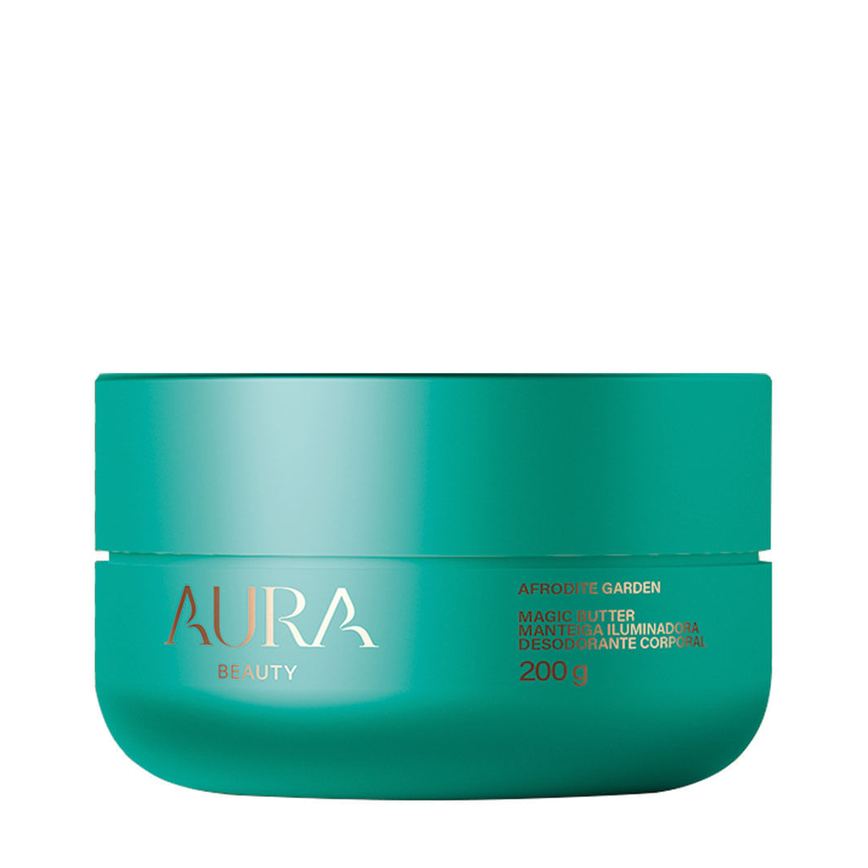 Aura Beauty Afrodite Garden - Manteiga Iluminadora 200g