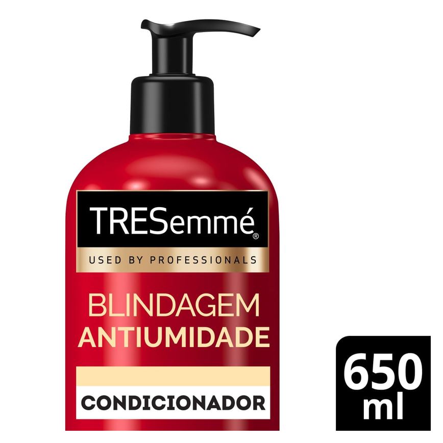 Condicionador TRESemmé Blindagem Antiumidade Queratina e Ácido Hialurônico 650ml