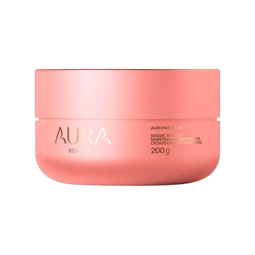Hidratante Corporal Aura Manteiga Aurora Shine 200g