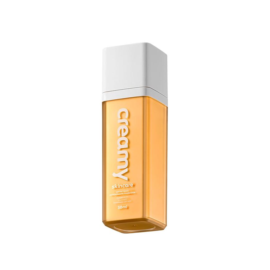 Sérum Facial Antioxidante Creamy Clareador Vitamina C Gold 30ml