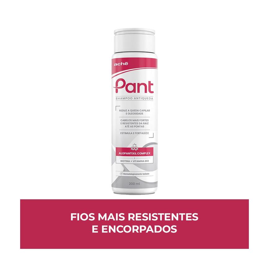 Shampoo Antiqueda Líquido Pant 200ml