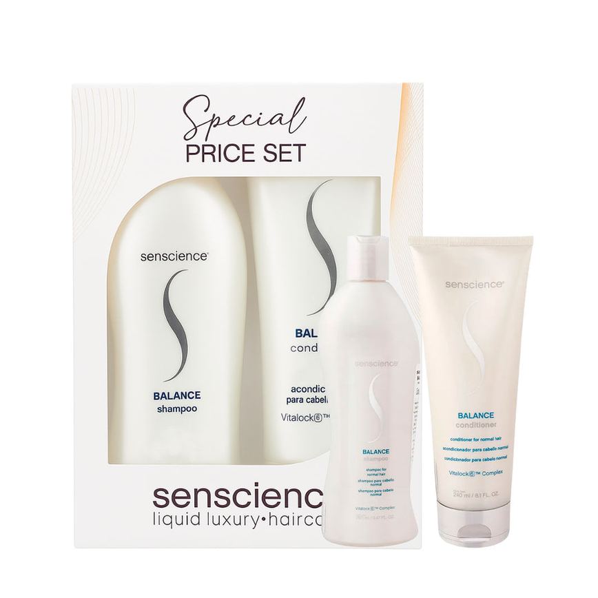 Senscience - Kit Balance - Shampoo 280ml + Condicionador 240ml
