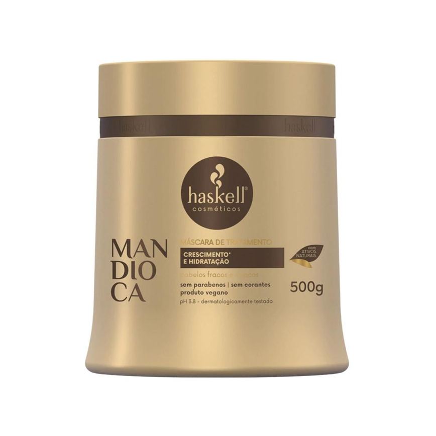 Haskell Mandioca - Máscara Força Crescimento Tratamento - 500g