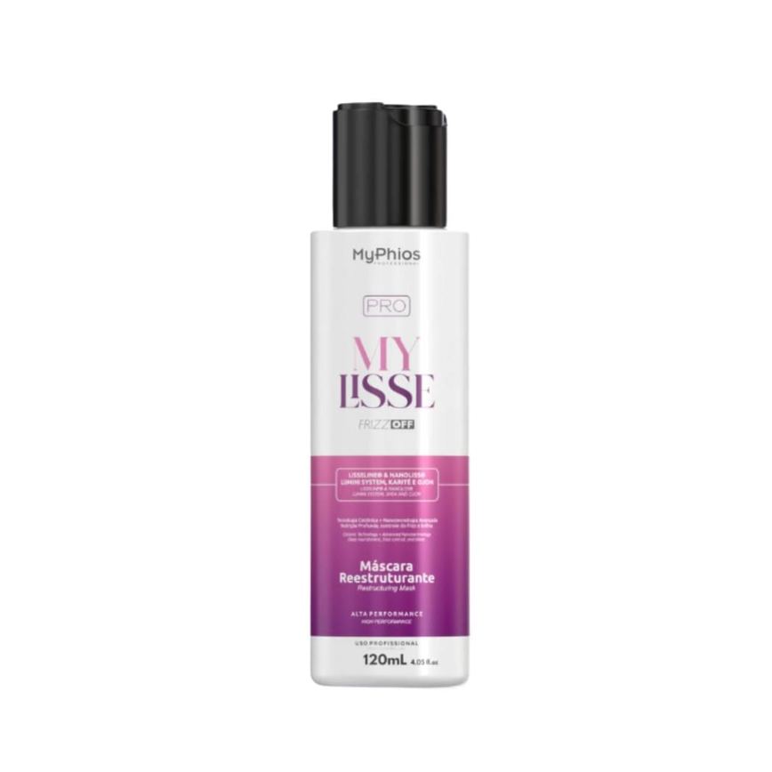 MyPhios Pro - My Lisse Frizz Off Mascara Reestruturante Reducao de Frizz - 120ml
