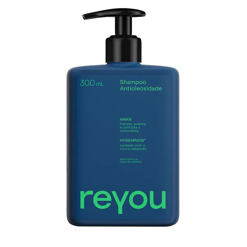 Reyou - 4Man Hygeaphos Antioleosidade - Shampoo Masculino