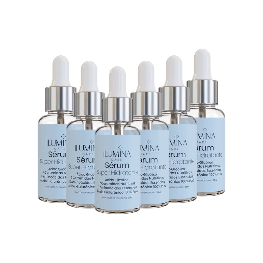 Kit 6 Sérum Hidratante Com Ceramidas