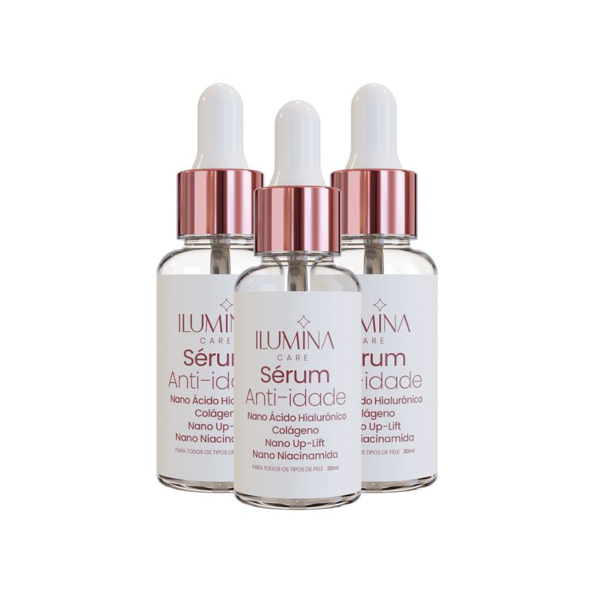 Kit 3 Sérum Anti-idade Lifting Facial