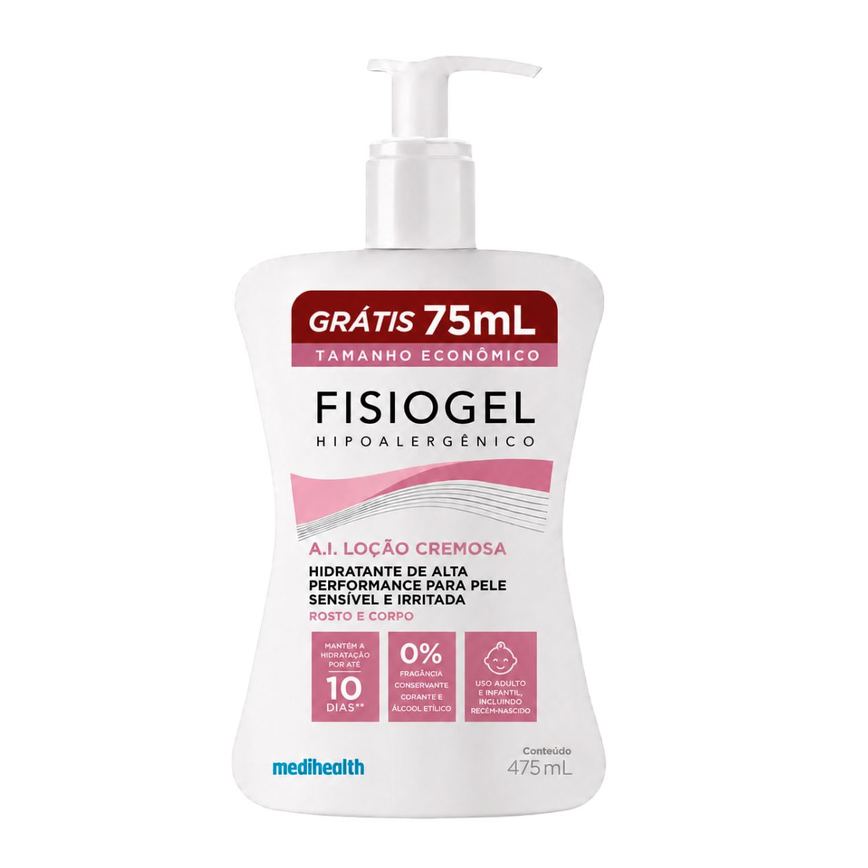 Loção Hidratante Fisiogel Ai Ação Calmante 475ml