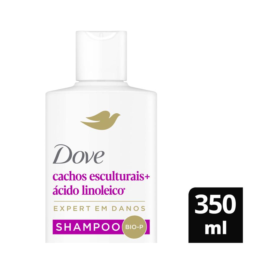 Shampoo Dove Cachos Esculturais + Ácido Linoleico 350ml