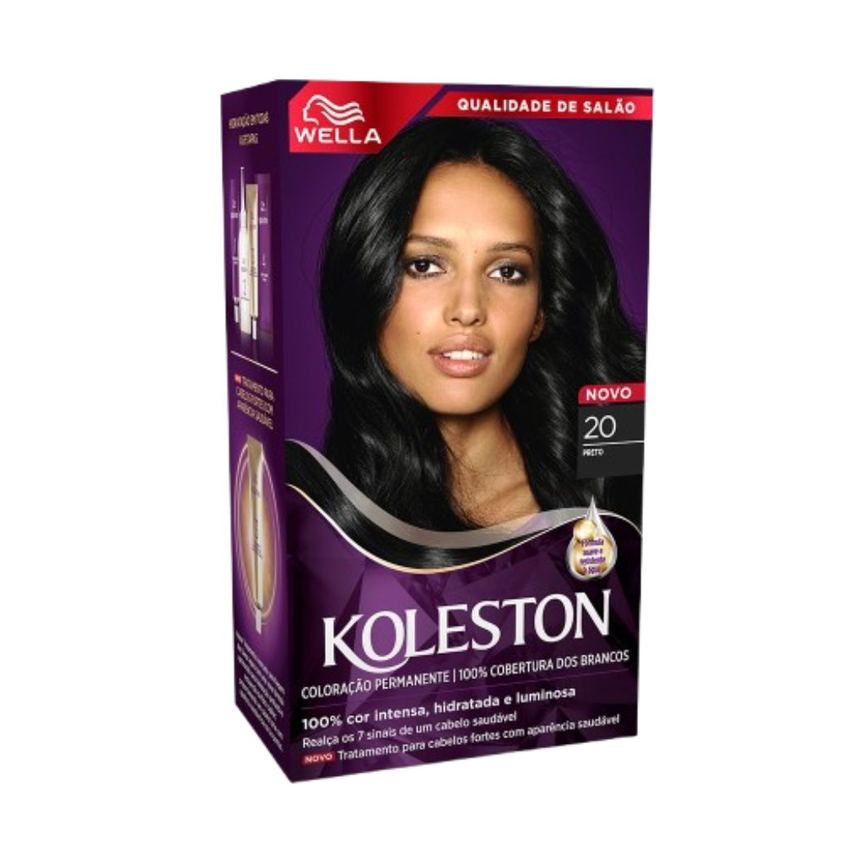 Tintura Koleston preto 20