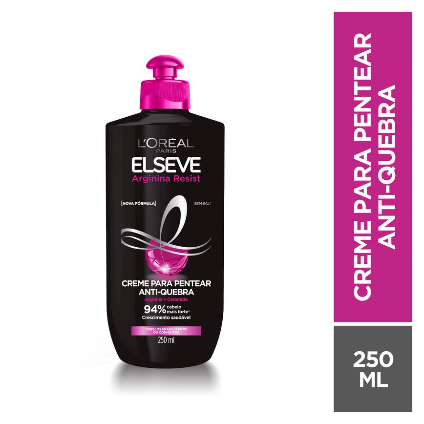 Creme de Pentear Elseve Arginina Resist Anti-quebra 250ml