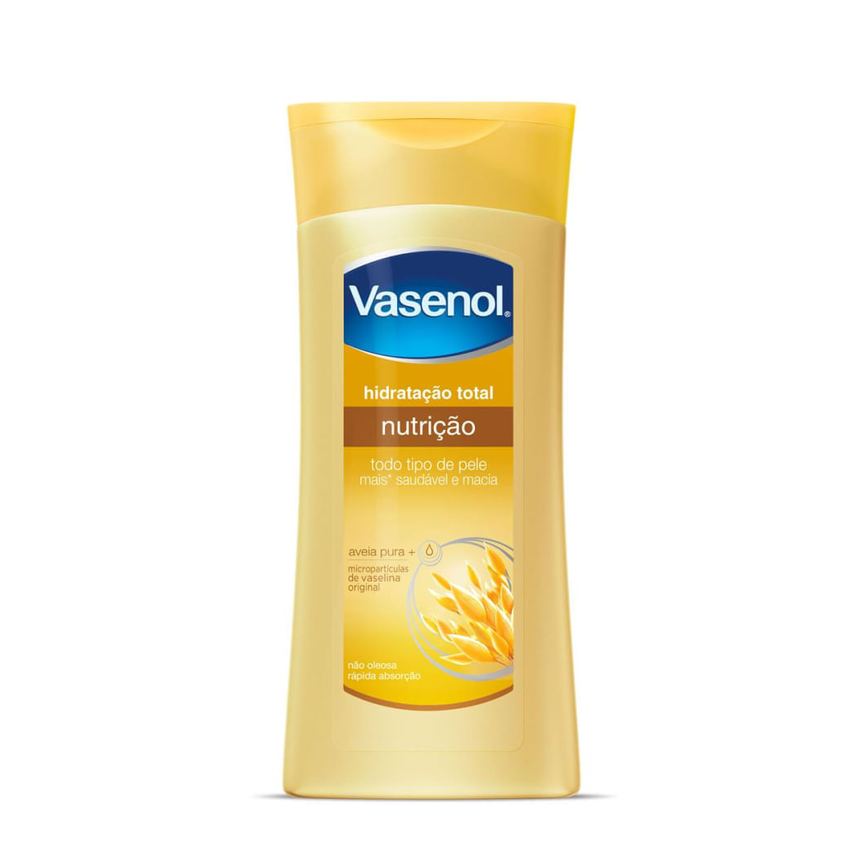 Loção Corporal Vasenol Hidratação Total Nutrição 200ml