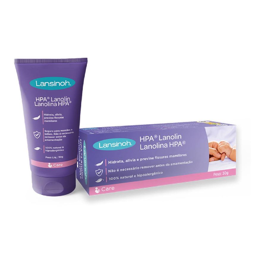 Creme Hidratante para os Seios Lansinoh Lanolina HPA 30g