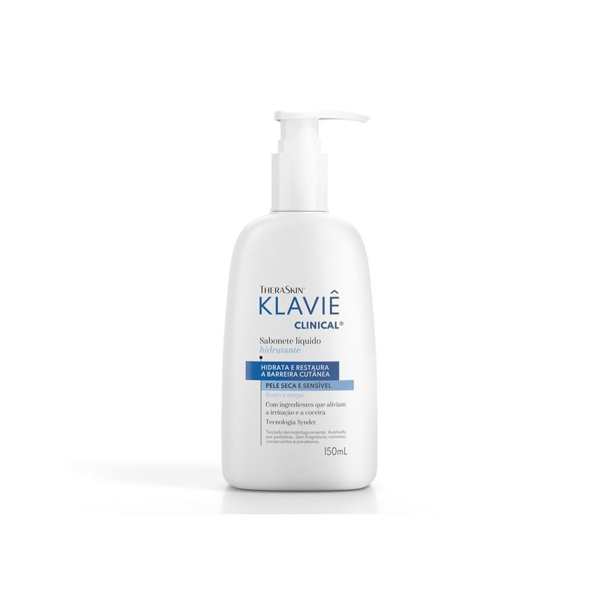 Sabonete Líquido TheraSkin Klavie Clinical Pele Seca e Sensível 150ml
