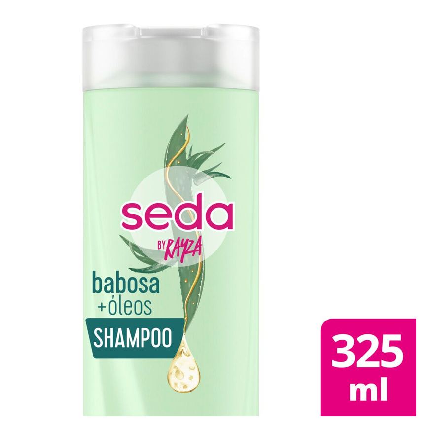 Shampoo Seda By Rayza Babosa + Óleos Vegetais 325ml