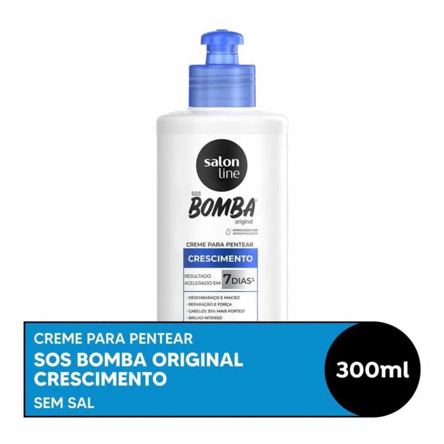Creme de Pentear Salon Line SOS Bomba Original 300ml
