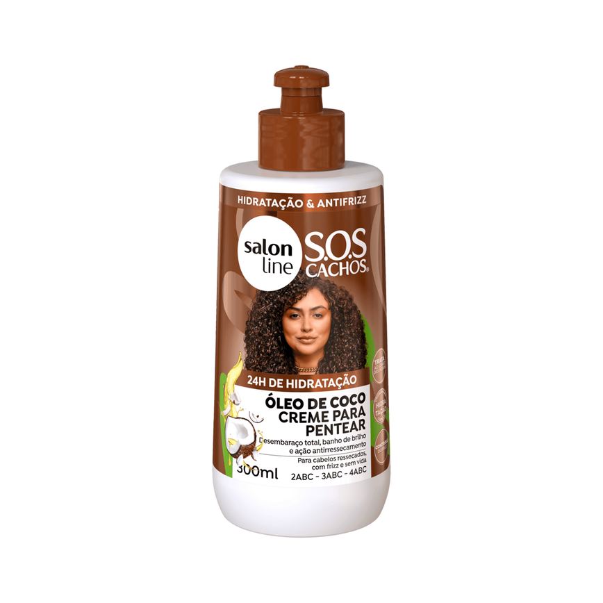 Creme de Pentear Salon Line SOS Cachos Coco 300ml