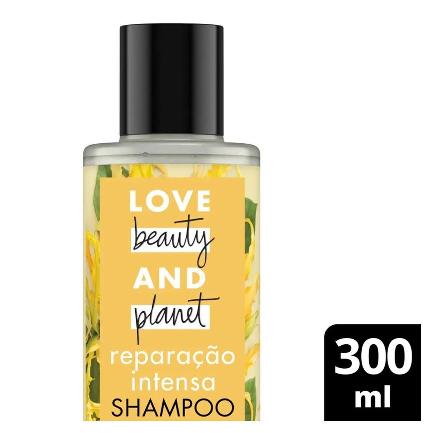 Shampoo Love Beauty & Planet Reparação Intensa Vegano 300ml