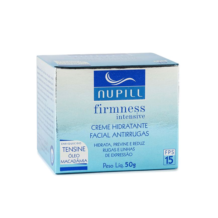 Creme Facial Nupill Firmness Intensive Hidratante Antirrugas FPS 15 50g