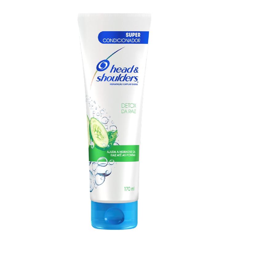 Condicionador Anticaspa Head & Shoulders Detox Da Raiz 170ml