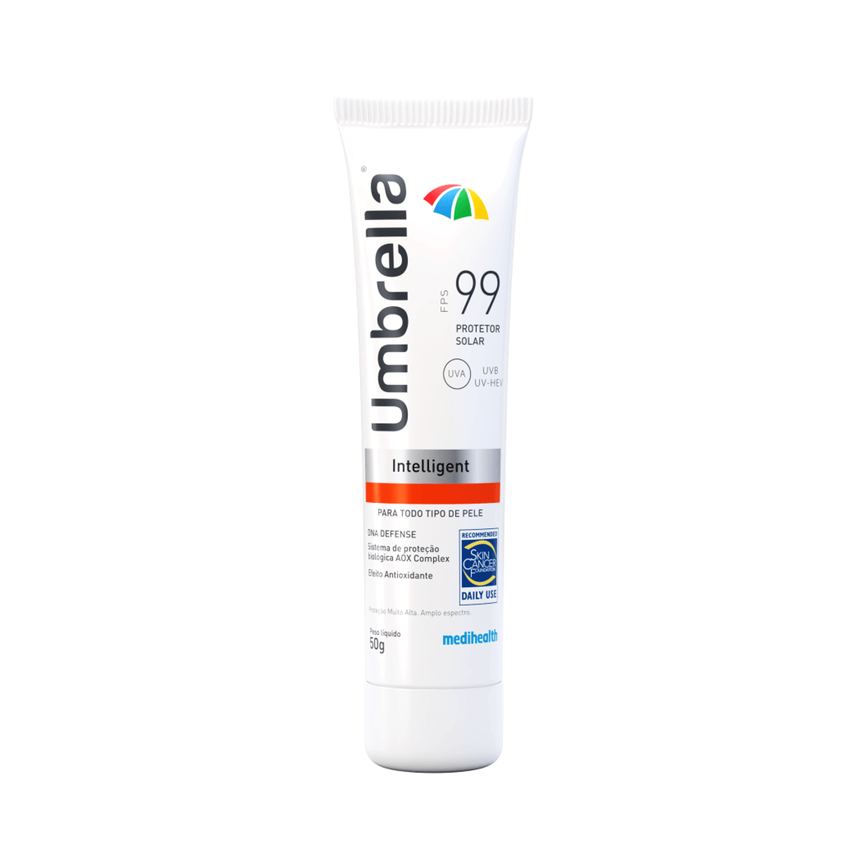 Protetor Solar Facial Umbrella Intelligent FPS99+ Antioxidante 50g