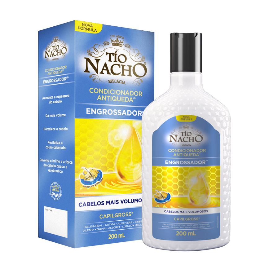 Condicionador Tío Nacho Engrossador Antiqueda Capillgross 200ml