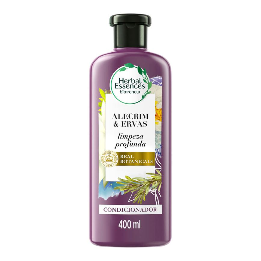 Condicionador Herbal Essences Bio Renew Limpeza Profunda Alecrim e Ervas 400ml