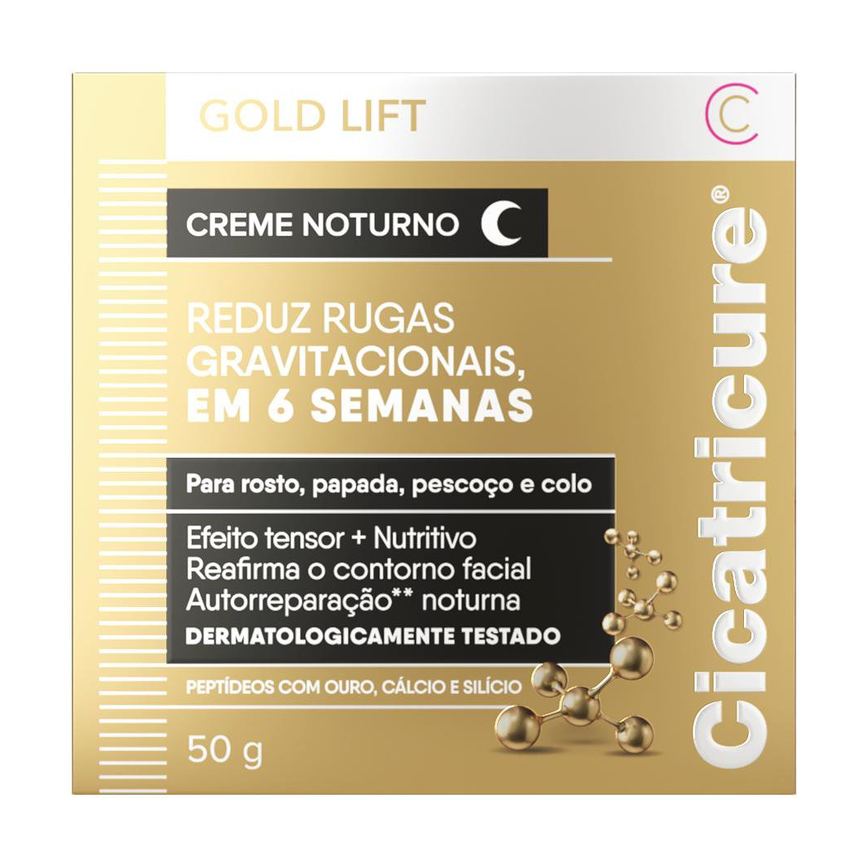 Creme Facial Cicatricure Gold Lift Noturno 50g
