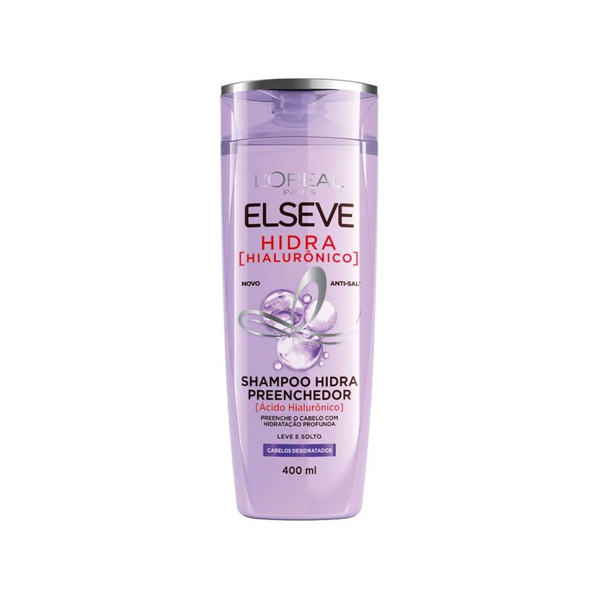 Shampoo Elseve Hidra Hialurônico Hidra Preenchedor 400ml