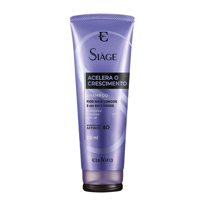 Shampoo Eudora Siàge Acelera o Crescimento 250ml