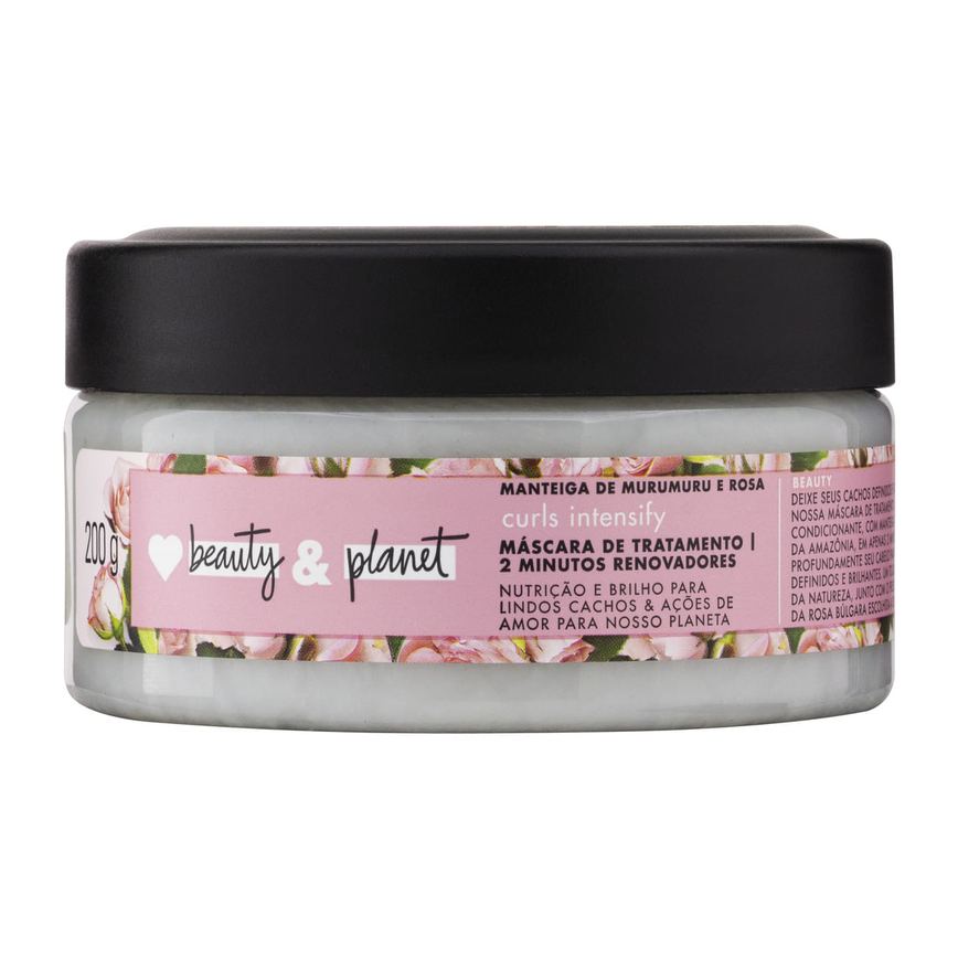 Máscara Capilar Love Beauty & Planet Cachos e Crespos Lindos Vegano 190g