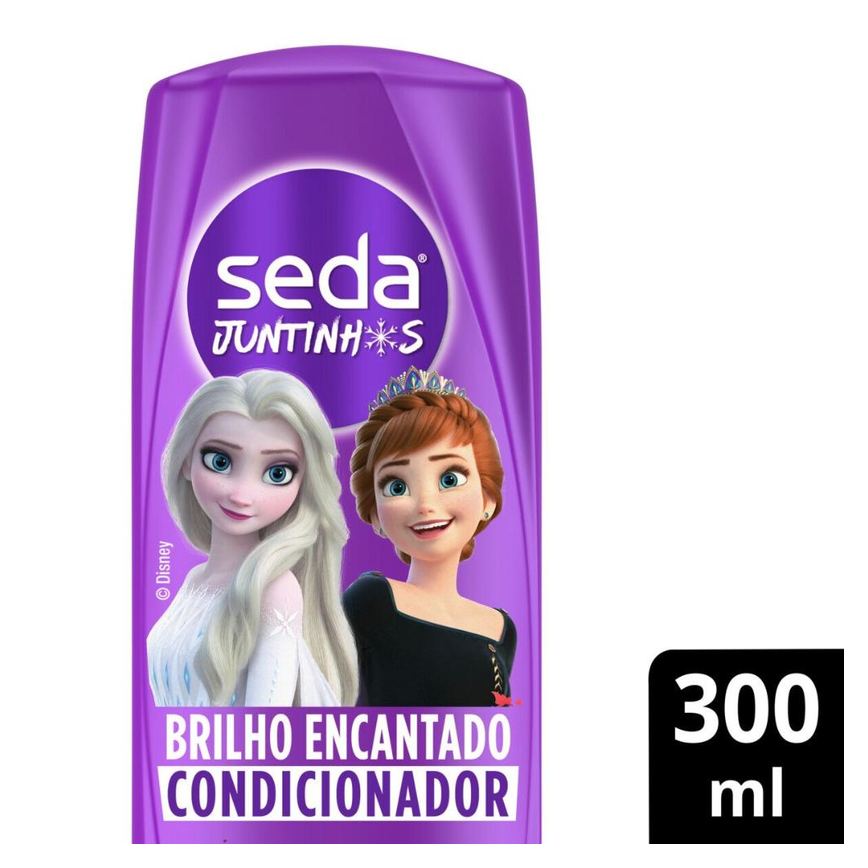 Condicionador Infantil Seda Juntinhos Frozen Brilho Encantado 300ml