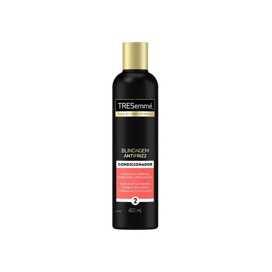 Condicionador TRESemmé Blindagem Antifrizz Queratina e Ácido Hialurônico 400ml