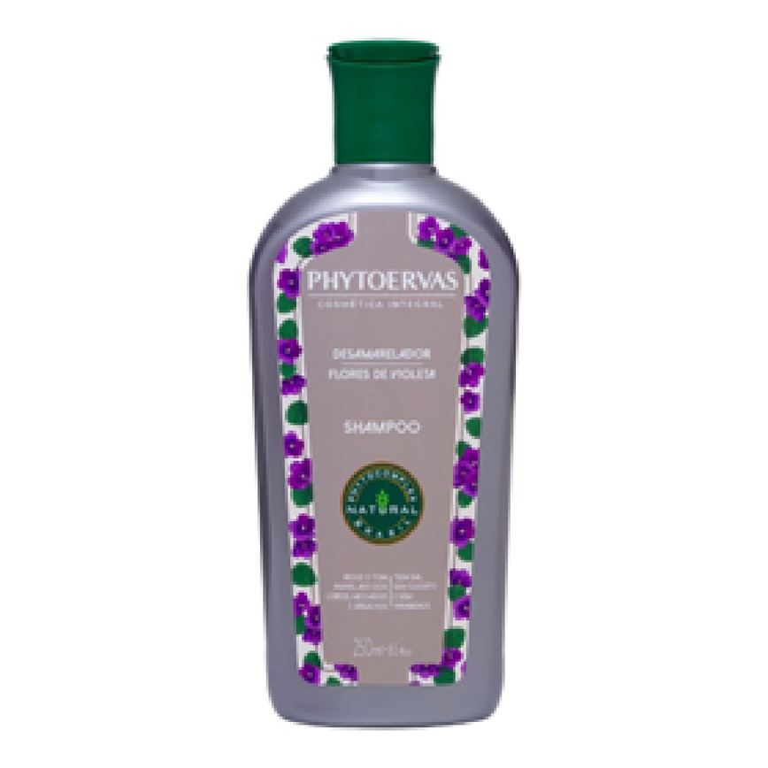 Shampoo Phytoervas Flores de Violeta Desamarelador 250ml
