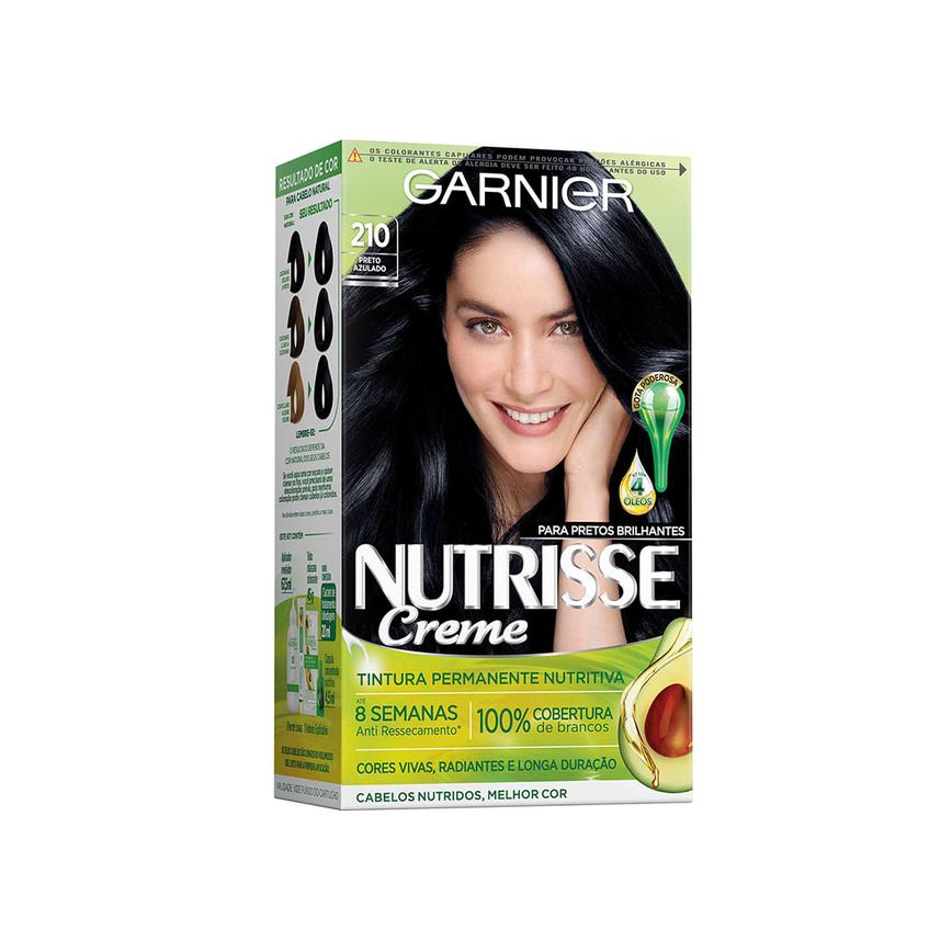 Coloração Nutrisse creme 210 café Azulado