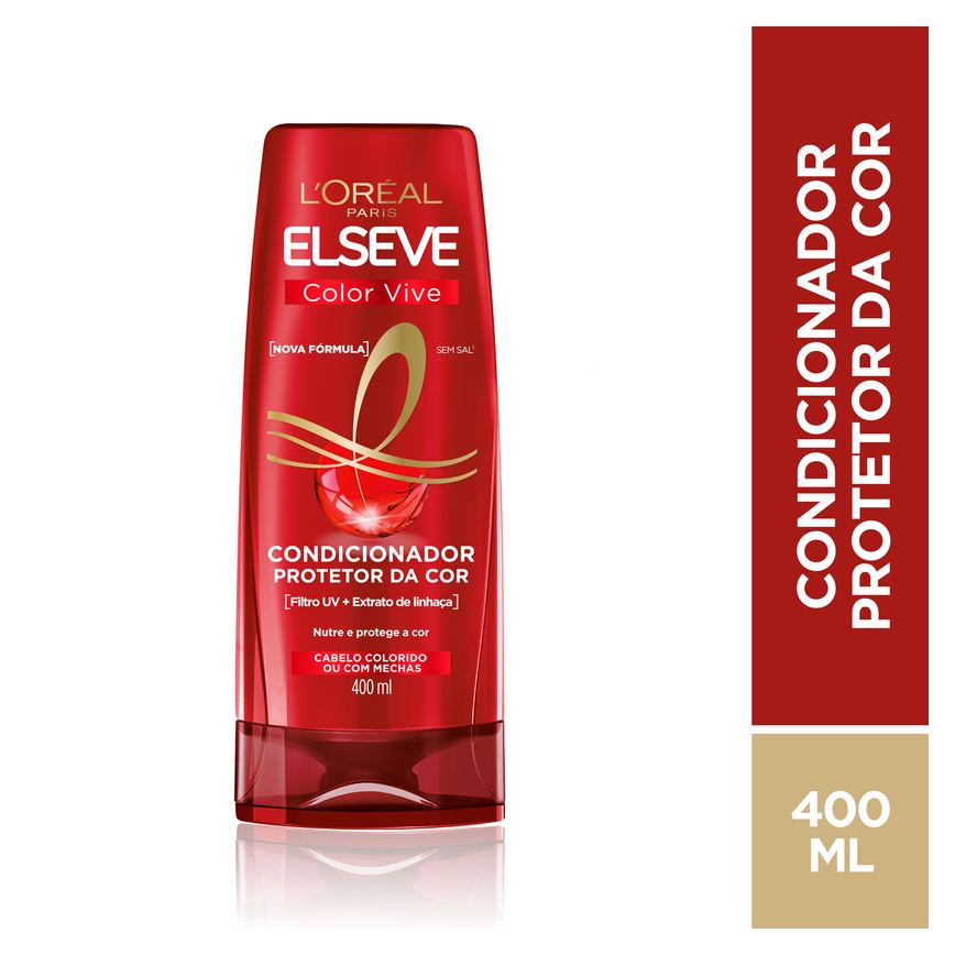 Condicionador L'Oréal Paris Elseve Colorvive 400ml