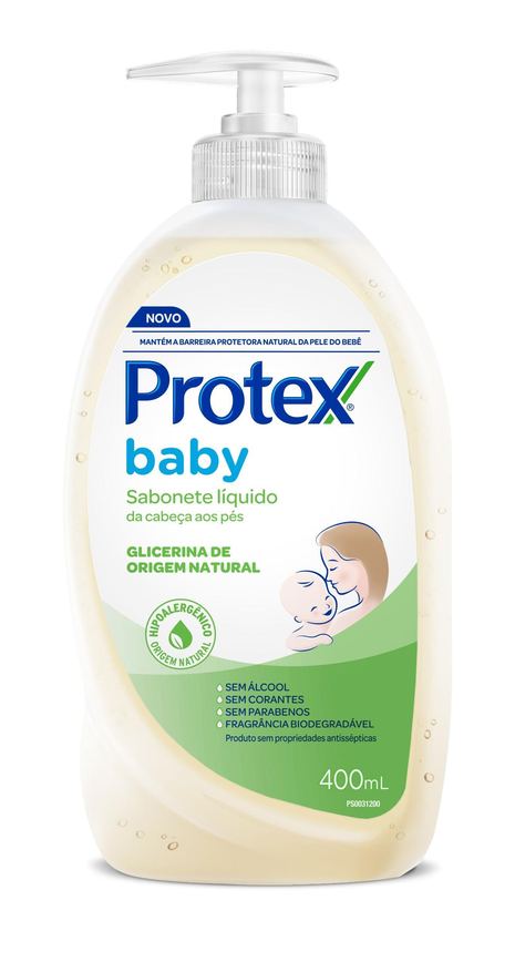 Sabonete Líquido Infantil Protex Baby Glicerina 400ml