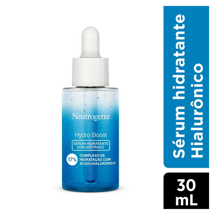 Sérum Facial Neutrogena Hydro Boost Hidratante Concentrado com Ácido Hialurônico 30ml