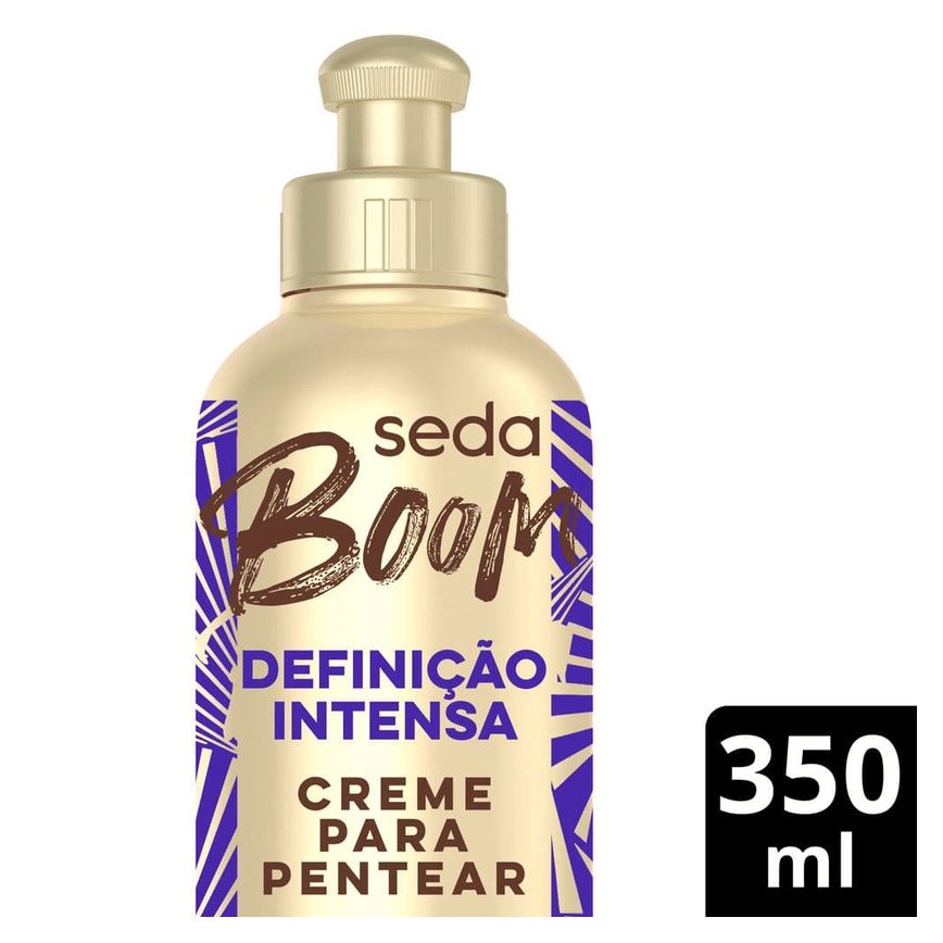 Creme de Pentear Seda Boom Eternamente Cachos Definição Intensa 350ml