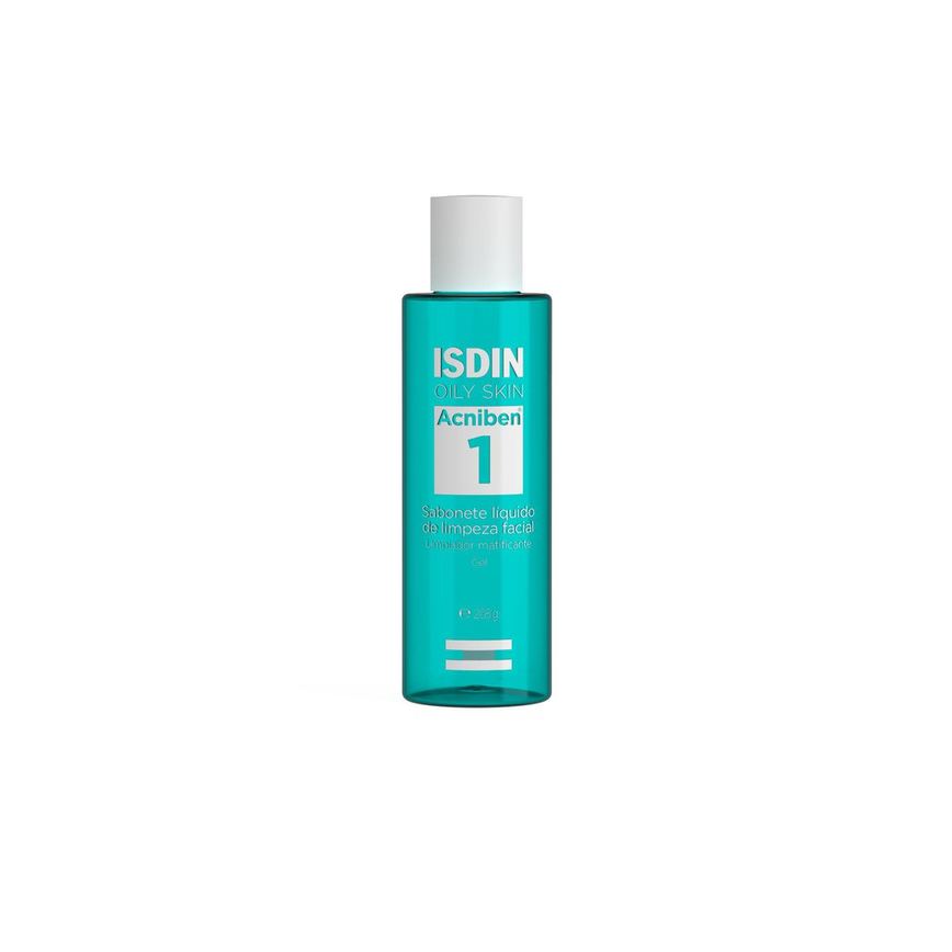 Sabonete Líquido Facial ISDIN Acniben Pele Oleosa e Acneica 208g